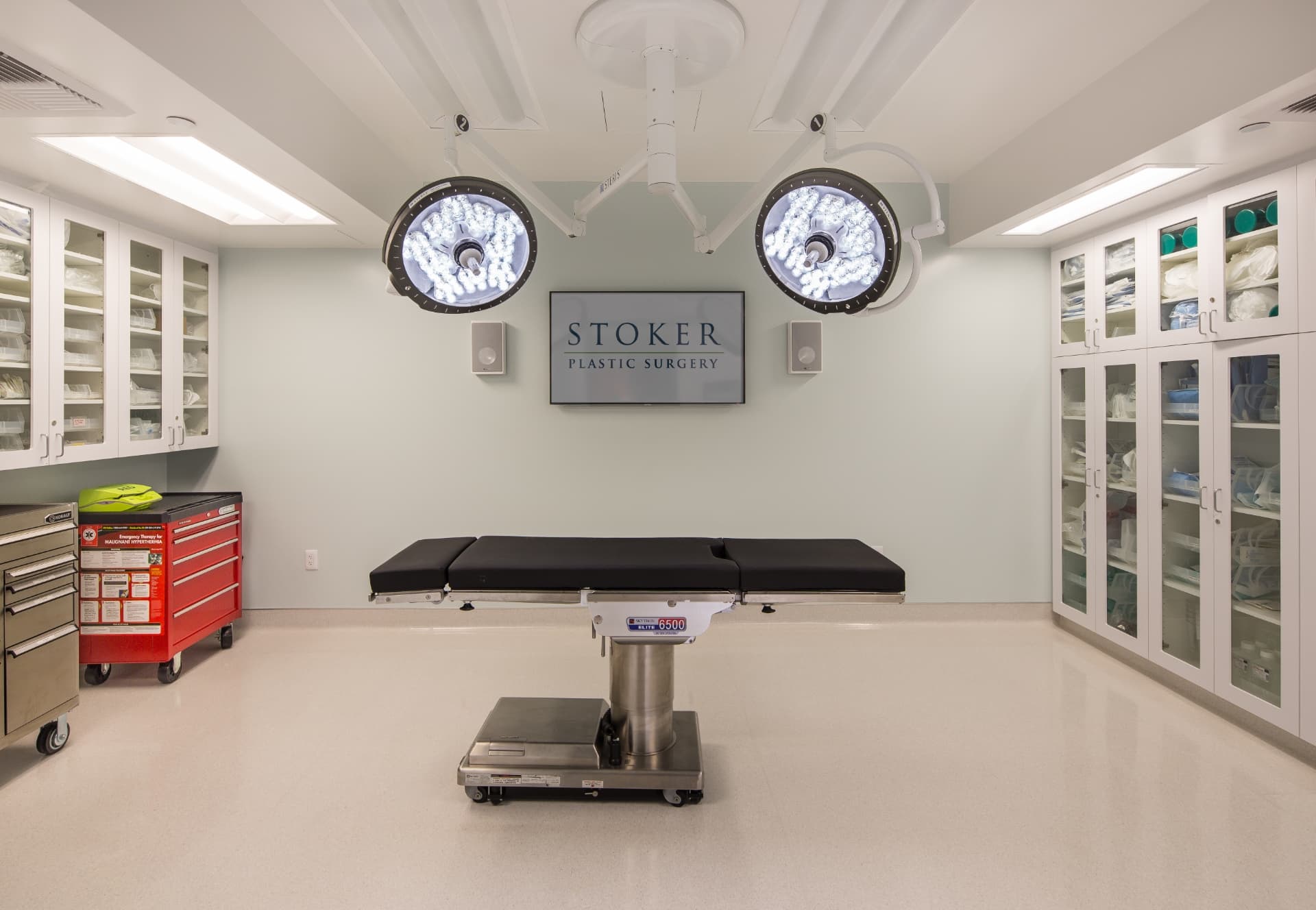 Treatment room at Dr. David Stoker