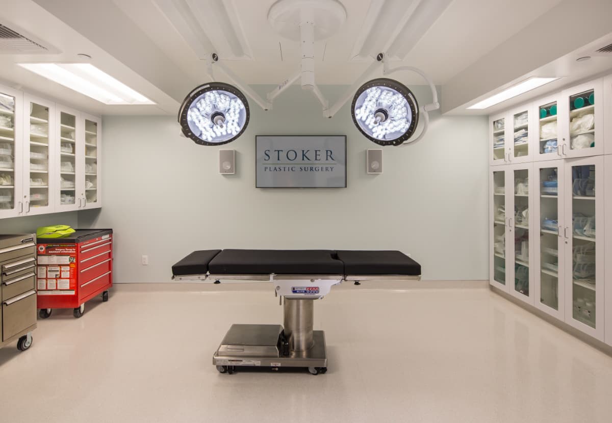 Treatment room at Dr. David Stoker
